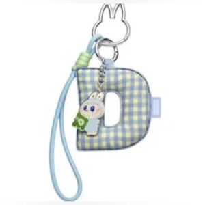 Pin For Love Labubu letter pendant - D - Pop Mart Pop Now Sealed Box